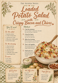Loaded Potato Salad with Crispy Bacon & Chives
The BBQ side that always disappears first