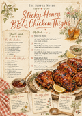 BBq chicken thighs